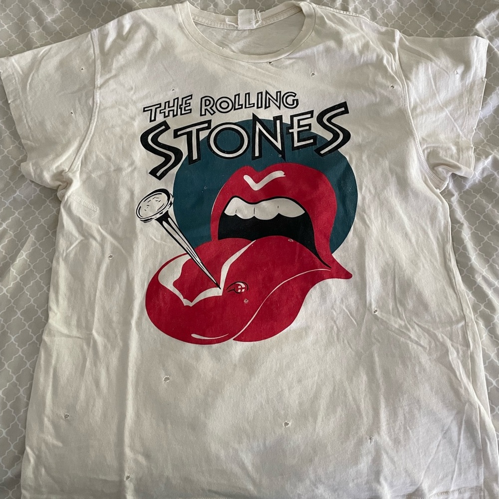 The Rolling Stones Distressed T-shirt